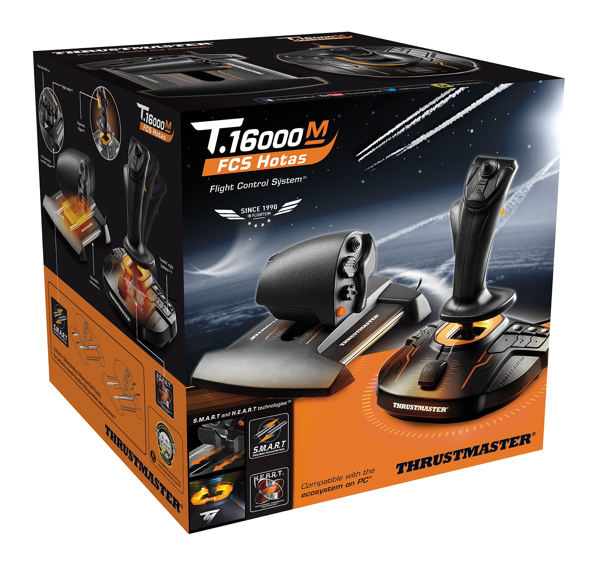 Thrustmaster Joystick T.16000M FCS Hotas 2960778