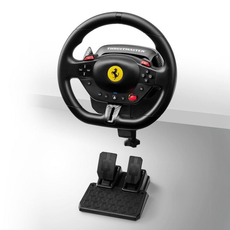 Thrustmaster sada volantu a pedálů T98 Ferrari 296 GTS edice (PS4/PS5/PC)