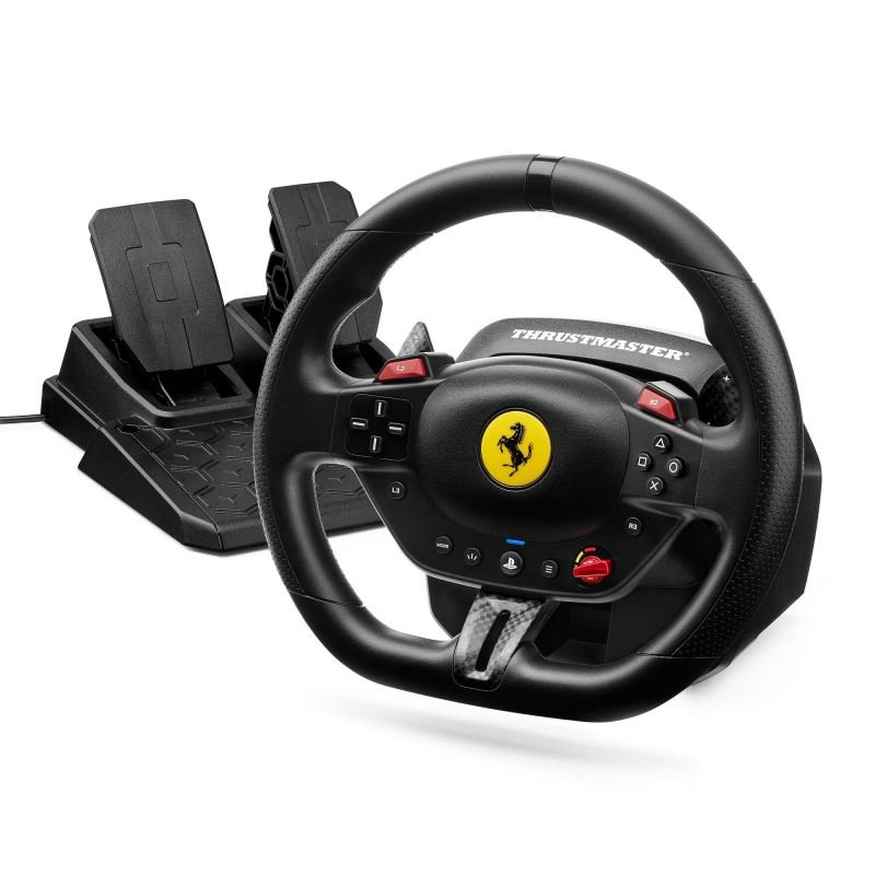 Thrustmaster sada volantu a pedálů T98 Ferrari 296 GTS edice (PS4/PS5/PC)