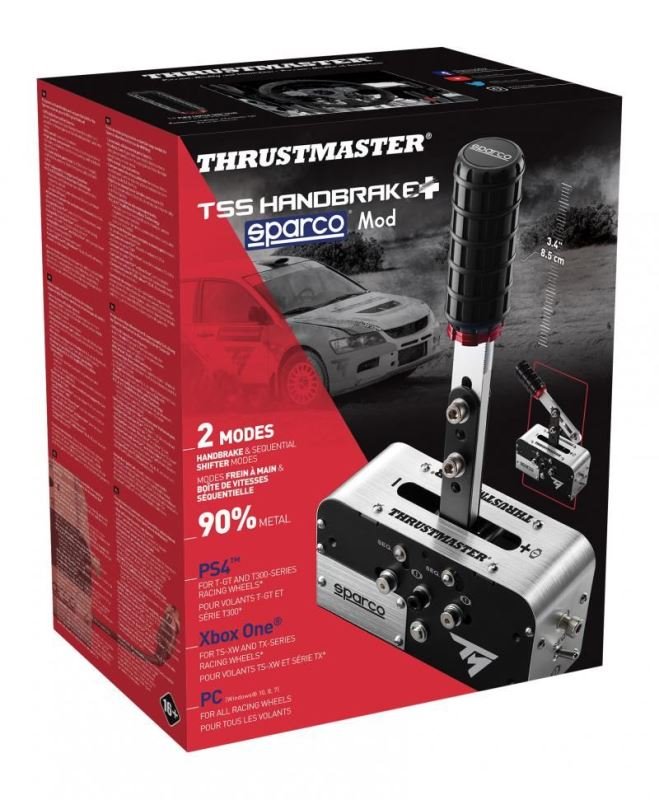 Thrustmaster Sekvenční řadicí páka a ruční brzda TSS Sparco Mod +