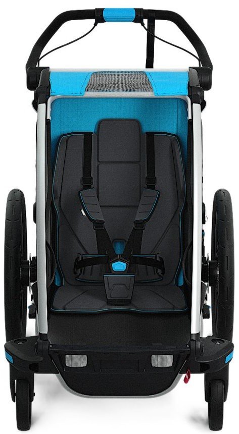 thule chariot sport 1 blue