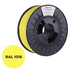 Tisková struna (filament) C-TECH PREMIUM LINE, PLA, sírová žlutá, RAL1016, 1,75mm, 1kg