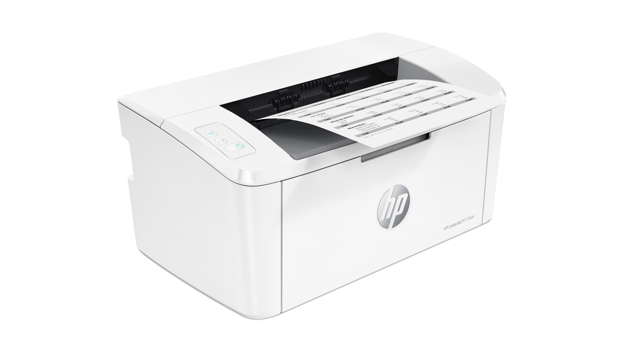 Tlačiareň HP LaserJet M110we, A4, čiernobiela, Wi-Fi, HP , okamžitý atrament, (7MD66E)
