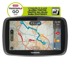 TomTom GO 500 Europe LIFETIME mapy
