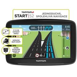 TomTom START 52 Europe, LIFETIME mapy