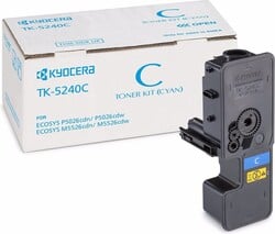 Toner Kyocera TK-5240C/M5526cdn;cdw, P5026cdn;cdw/ 3000 strán/ azúrová