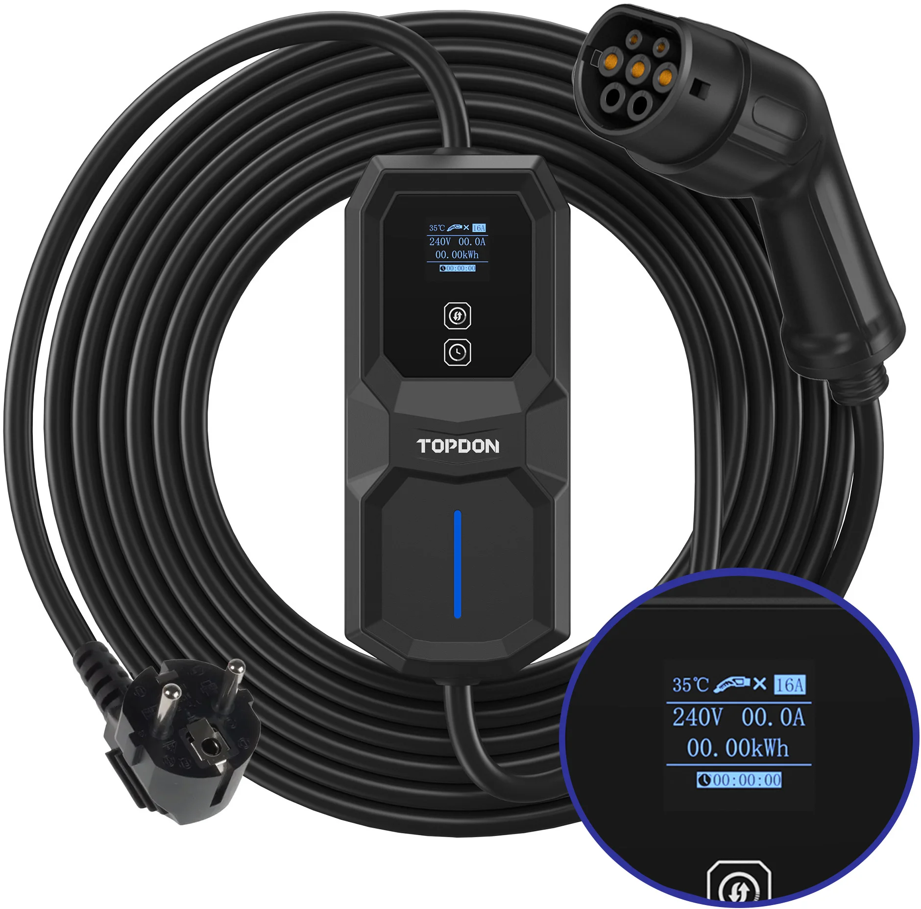 TOPDON PulseQ AC Portable - 3,7kW
