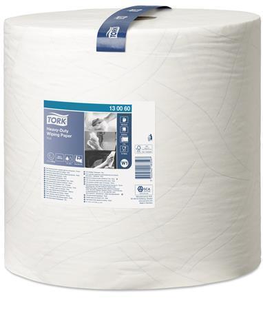 TORK Papírová utěrka Heavy-Duty, bílá, role, W1 systém