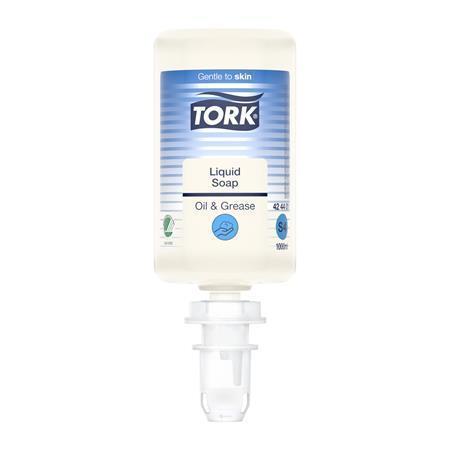 TORK Tekuté mýdlo "Oil and Grease", transparentní, 1 l, systém S4424401