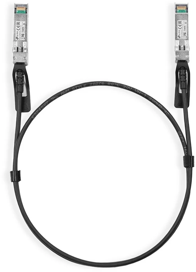TP-Link 1M kábel SFP+ na priame pripojenie pre 10 gigabitové pripojenia