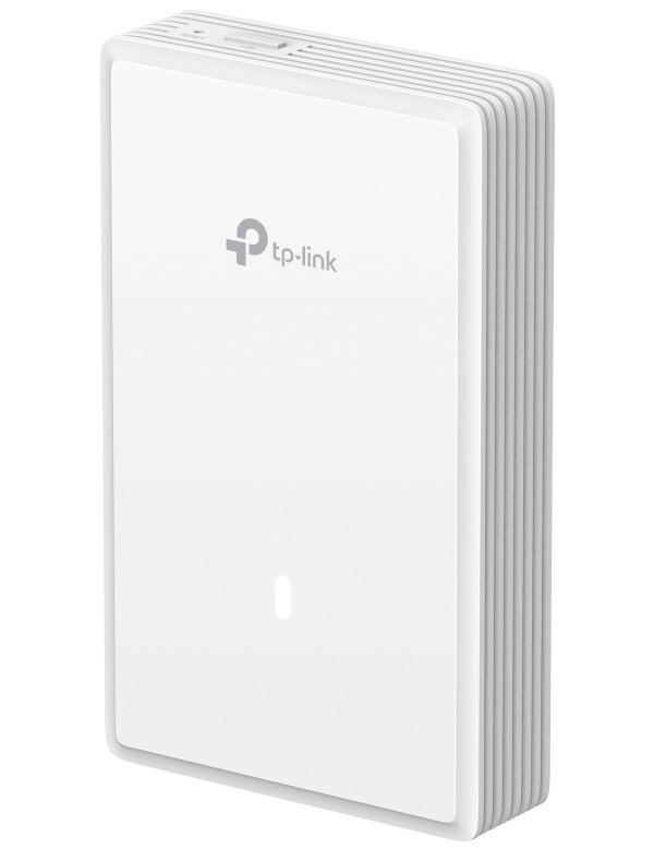 TP-Link EAP725-Wall Omada BE3600 AP DualBand Wi-Fi 7, 688 Mbps 2,4 GHz + 2882 Mbps 5 GHz, 1x 2,5GWAN, 1x 2,5GLAN, 2x GLAN