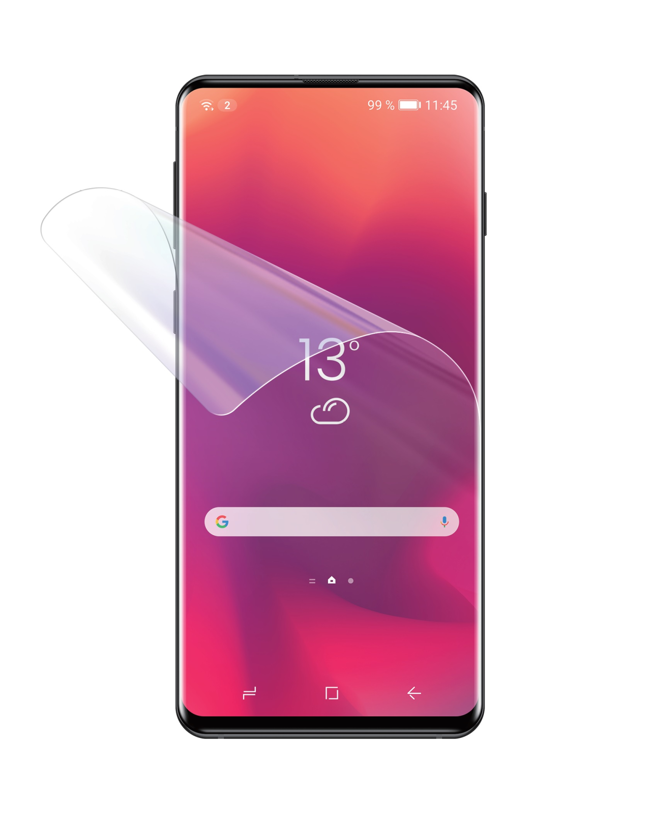 TPU folie FIXED Invisible Protector pro Motorola Edge 50 Pro, 2ks