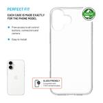 TPU gélový kryt FIXED ReStory AntiUV pre Apple iPhone 16 Plus, číry