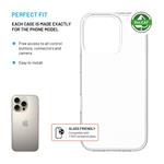 TPU gélový kryt FIXED ReStory AntiUV pre Apple iPhone 16 Pro, číry