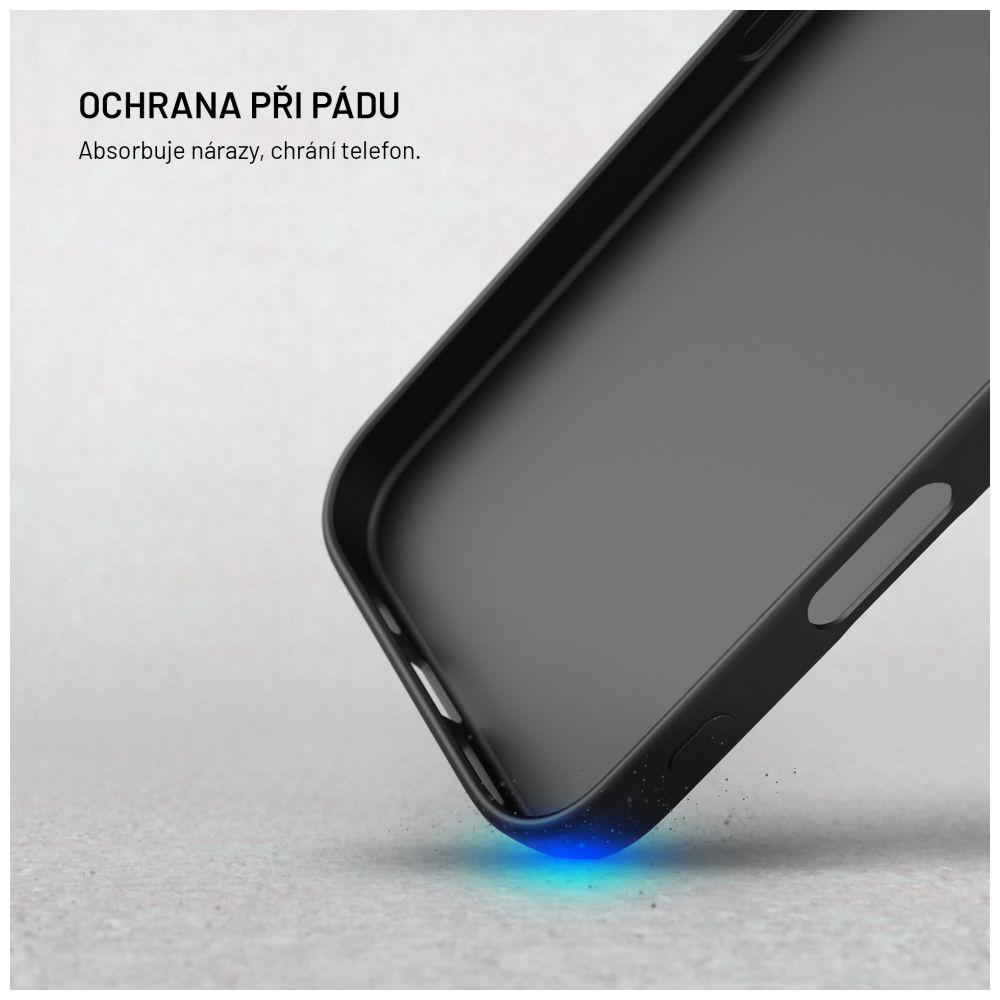 TPU gelový kryt FIXED ReStory pro Apple iPhone 17 Pro, černý