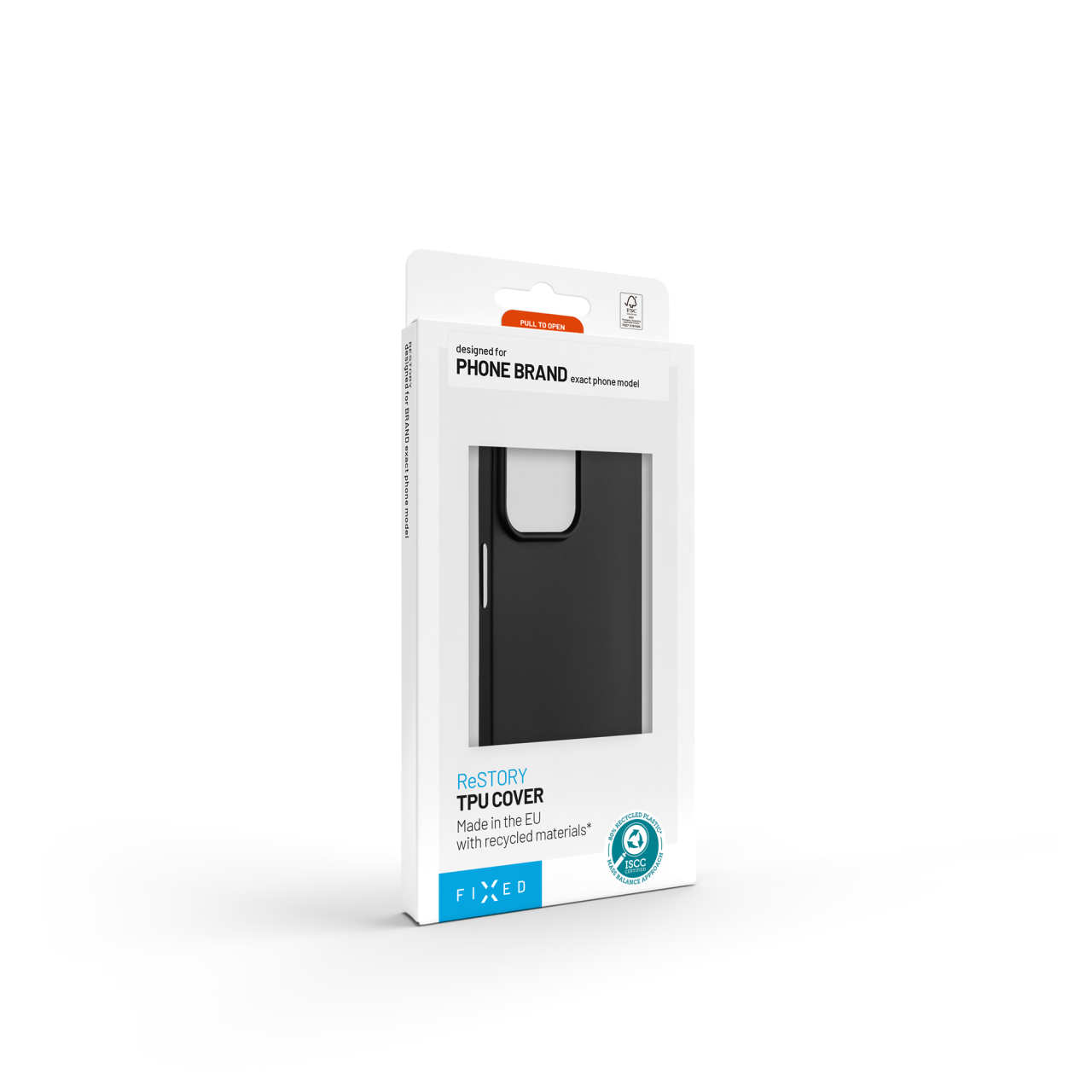 TPU gelový kryt FIXED ReStory pro Samsung Galaxy A16 5G, černý