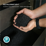 TPU gelový kryt FIXED ReStory pro Samsung Galaxy A16 5G, černý