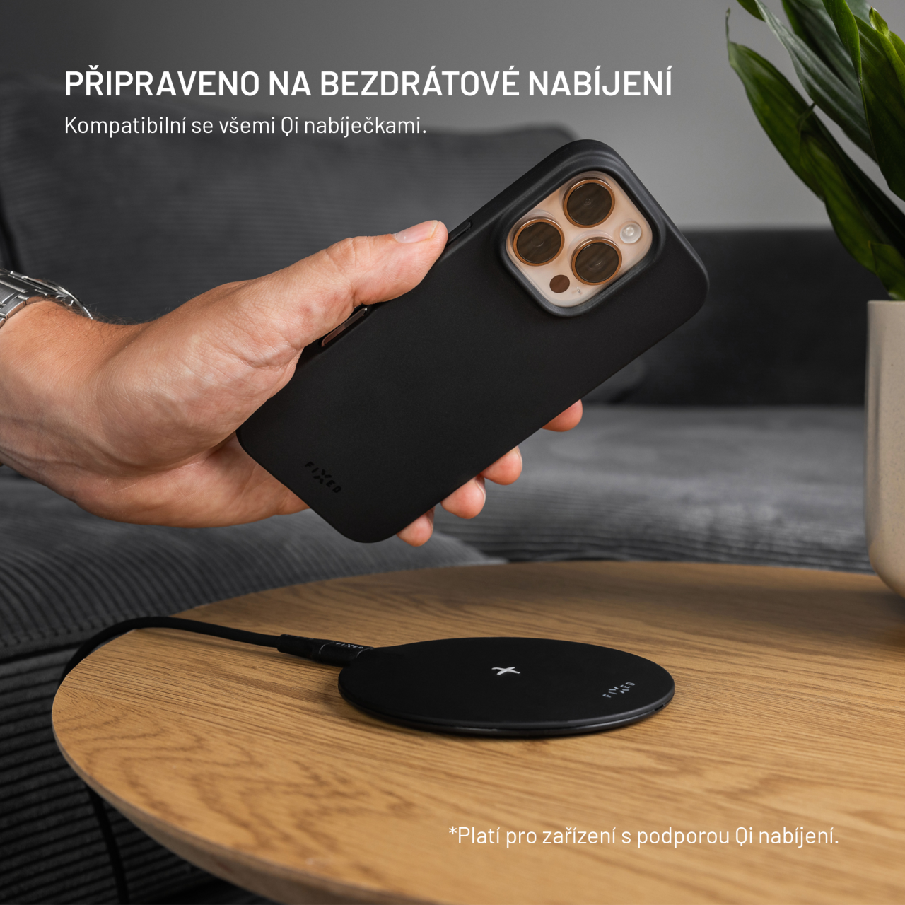 TPU gelový kryt FIXED ReStory pro Samsung Galaxy A26 5G, černý