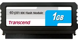 Transcend 1GB IDE Flash Module (IDE 40pin Vertical)