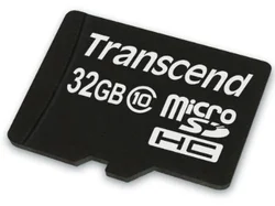 Transcend 32GB microSDHC Class 10 TS32GUSDC10