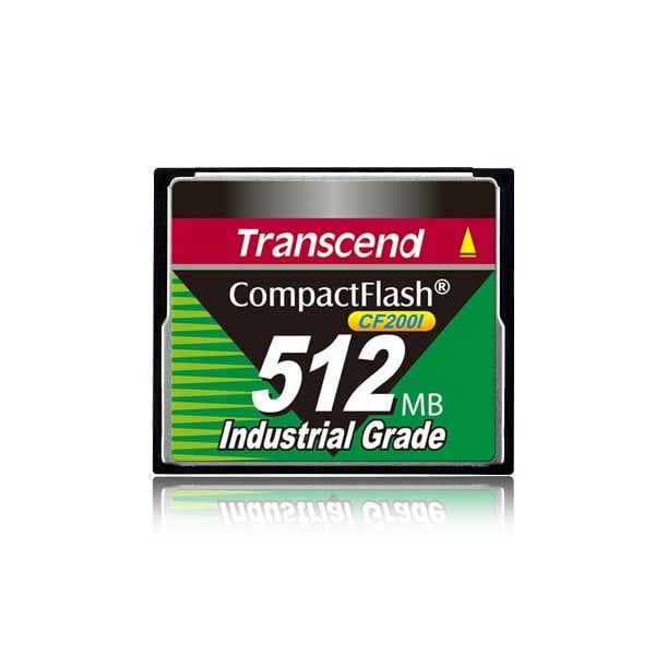Transcend CF 512 MB 200x Industrial (TS512MCF200I)