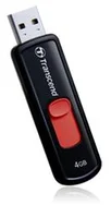 Transcend JetFlash 500 4GB černý/červený (TS4GJF500)