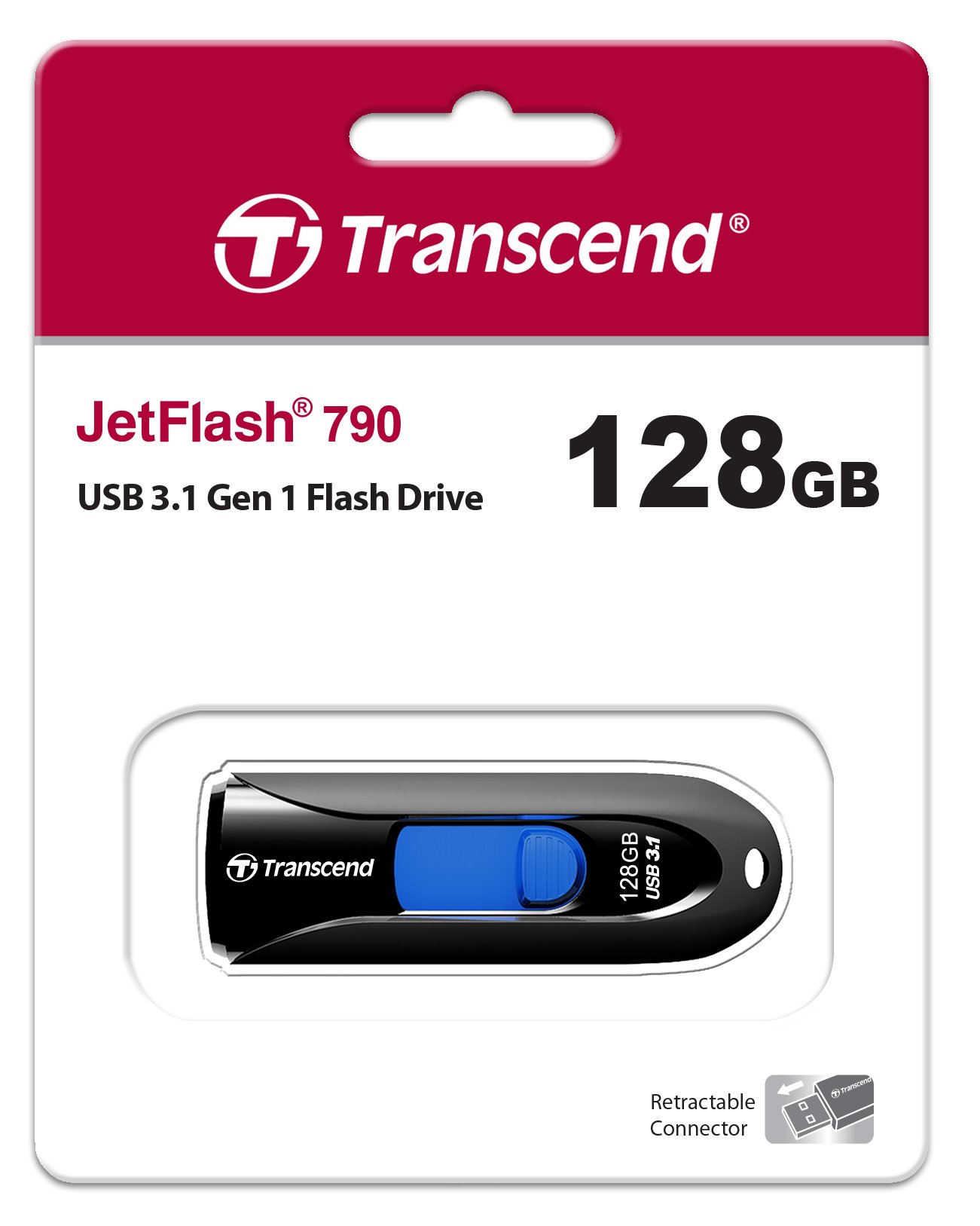 Transcend JetFlash 790K, 128GB