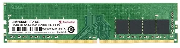 Transcend JetRam, 16 GB DDR4 2666