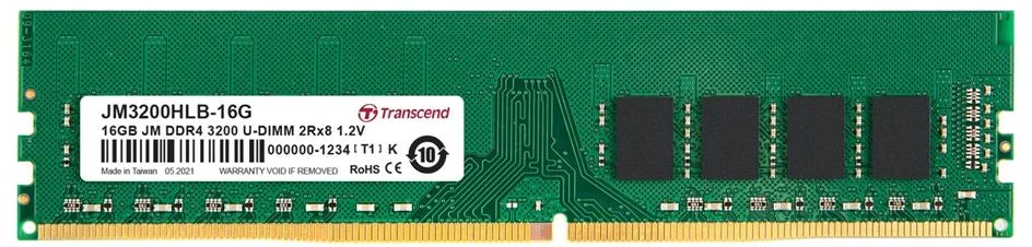 Transcend JetRam DDR4 16GB 3200MHz