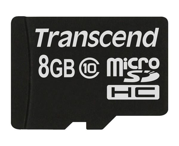 Transcend microSDHC, 8GB