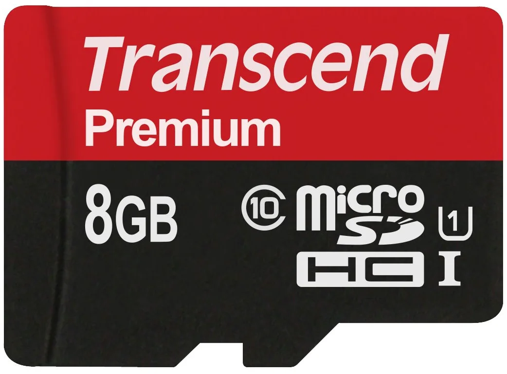 Transcend microSDHC Premium, 8GB