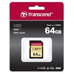 Transcend SDXC 500S, 64GB