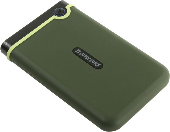 Transcend StoreJet 25M3G Slim 1TB, zelený TS1TSJ25M3G