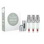 Travalo Classic HD darčeková sada Silver (plniteľný rozprašovač parfumu 3 x 5 ml)