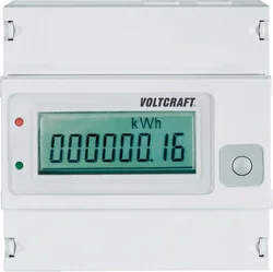 Třífázový digitální elektroměr Voltcraft VSM-102, na DIN lištu