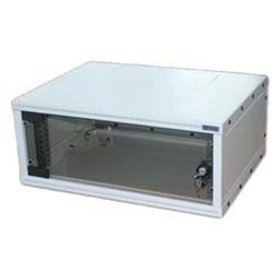 TRITON 19" nástenný rozvádzač jednodielny 4U/400mm FLAT PACK RXA-04-AS4-CAX-A1