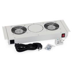 TRITON Ventilační jednotka horní (spodní) pro RBA-A6, RUA, 2 ventilátory, 230V/30W, termostat, šedá