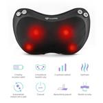 TrueLife RelaxBack B3 Charge - masážní polštář s dobíjecí baterií