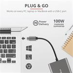 Trust Dalyx 3-in-1 Multiport USB-C adaptér 23772