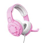 Trust GXT 411P Radius Multiplatform Gaming Headset, růžová