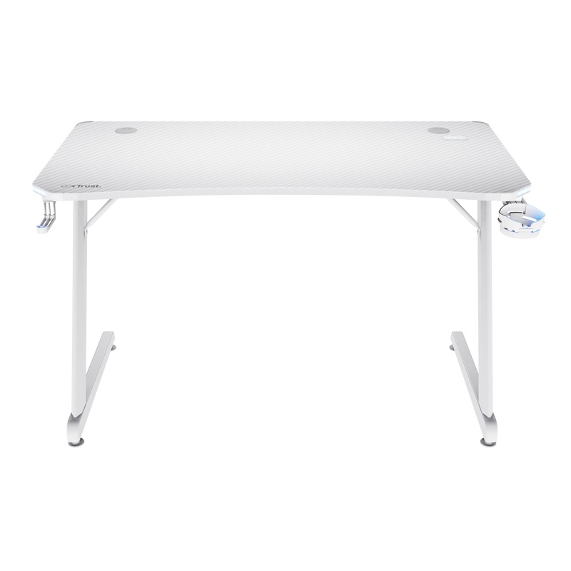 TRUST GXT709W LUMINUS RGB DESKKGXT RGB DESK WHT