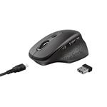 Trust Ozaa Rechargeable Wireless Mouse, černá