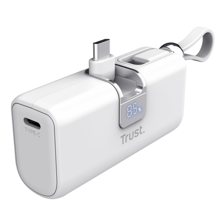 Trust Pacto (5000 mAh) biela
