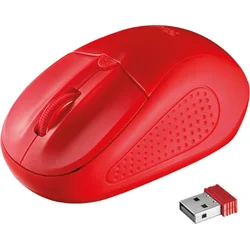 Trust Primo Wireless Mouse, červená 20787 - Myši
