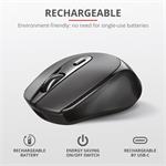 Trust Zaya Rechargeable Wireless Mouse, čierna 23809