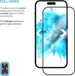 Tvrdené sklo FIXED Full-Cover s aplikátorom pre Apple iPhone 18 Pro Max/17 Pro Max, 2 ks, čierne