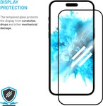Tvrdené sklo FIXED Full-Cover s aplikátorom pre Samsung Galaxy A17 4G/5G, 2 ks, čierne