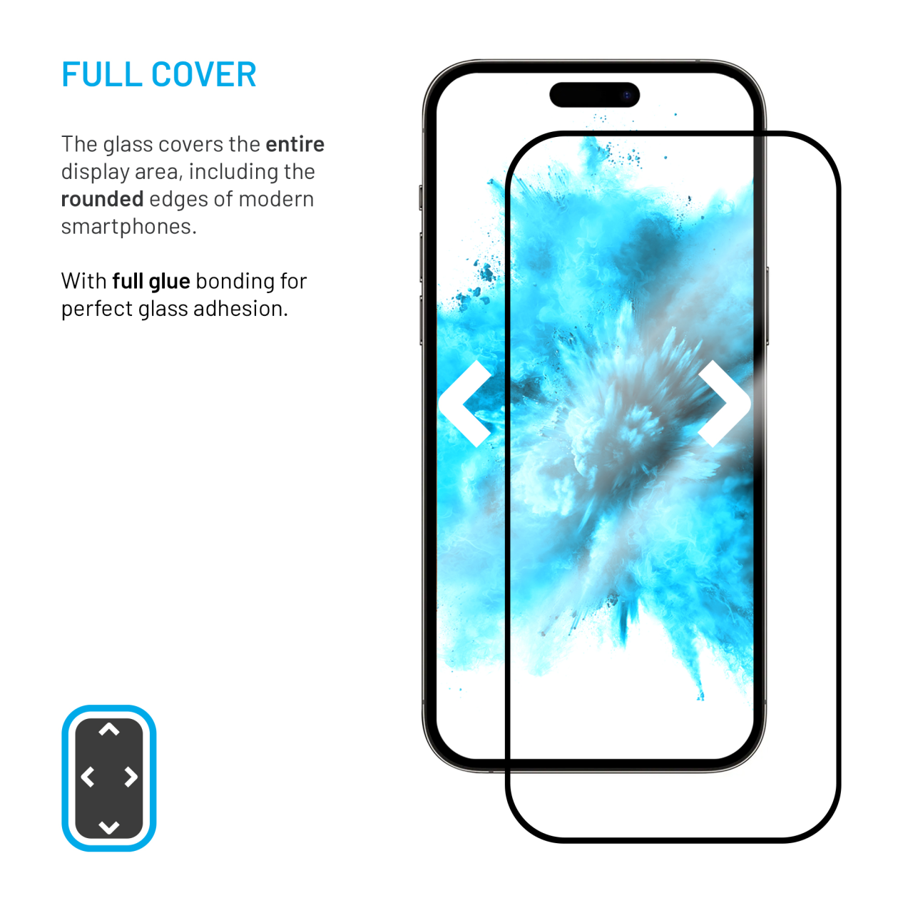 Tvrdené sklo FIXED Full-Cover s aplikátorom pre Samsung Galaxy A57 5G, 2 ks, čierne