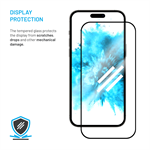 Tvrzené sklo FIXED Full-Cover s aplikátorem pro Samsung Galaxy A17 4G/5G, 2ks, černé