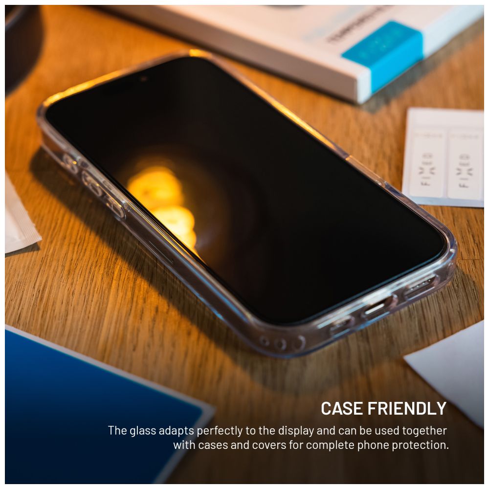 Tvrzené sklo FIXED pro Apple iPhone 17, 2ks, čiré